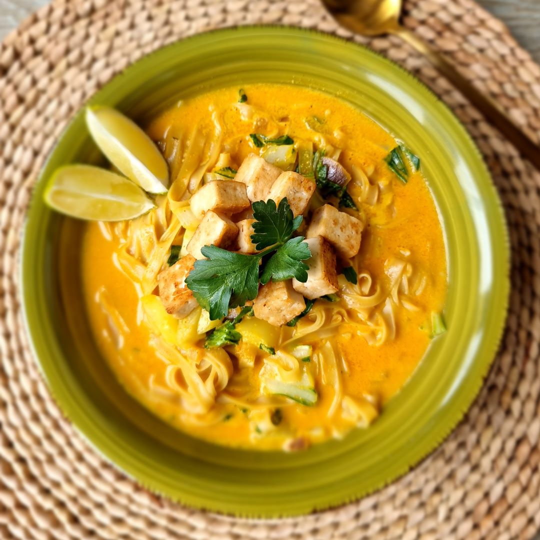 Thaise currysoep met noedels